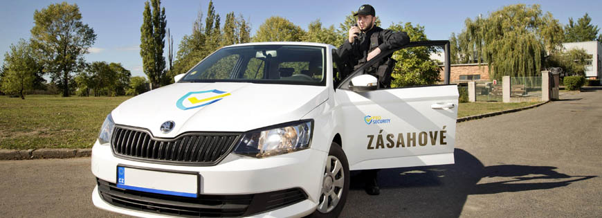 Strářný u zásahového vozidla